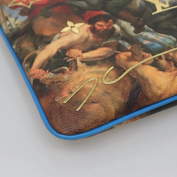 LOUIS VUITTON Celty Pochette Plat Pouch Koons Rubens M64617 LV Auth 132961M - Picture 3 of 16